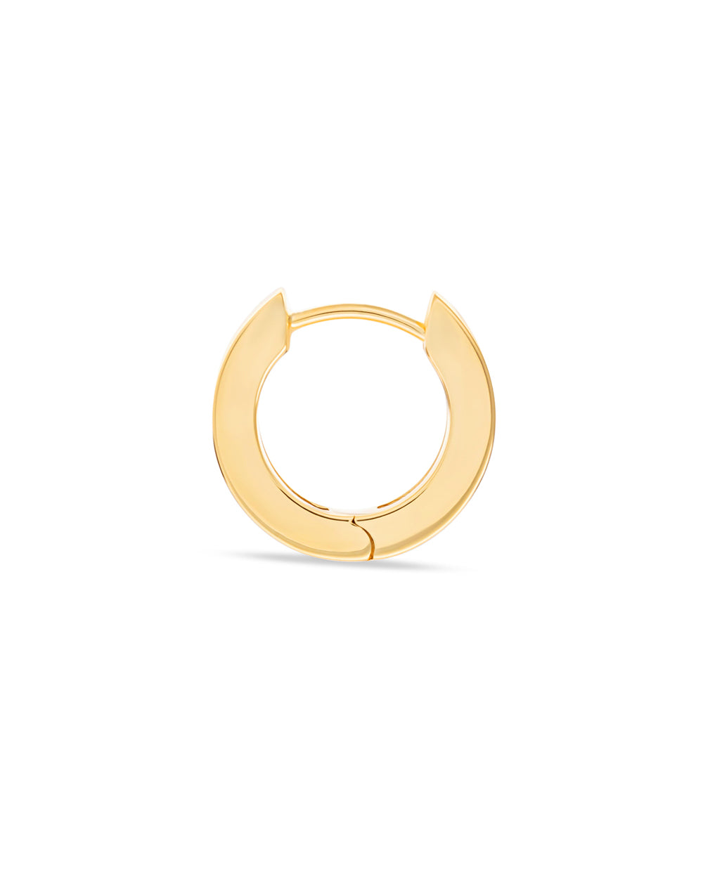Covetear Sharpe Huggie Earring#material_24k_GoldVermeil