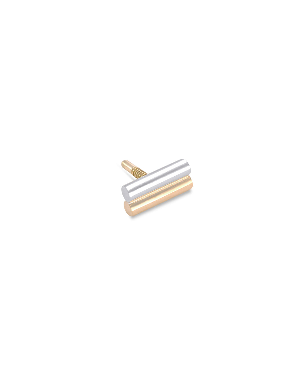 Micro Fine Line Duo Earring Front