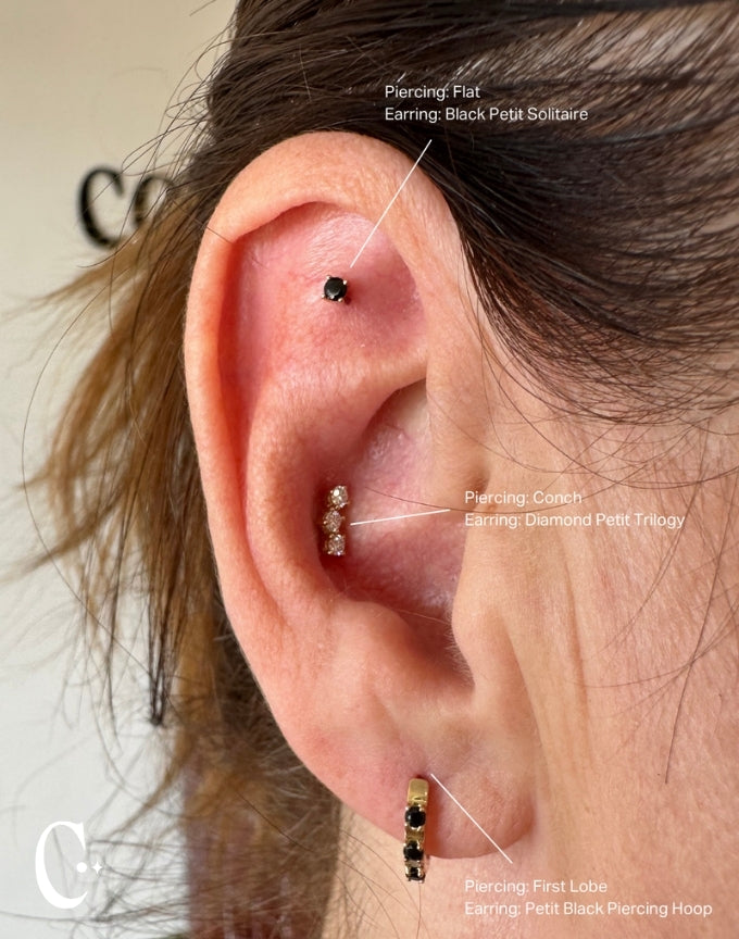 Diamond Petit Trilogy Earring