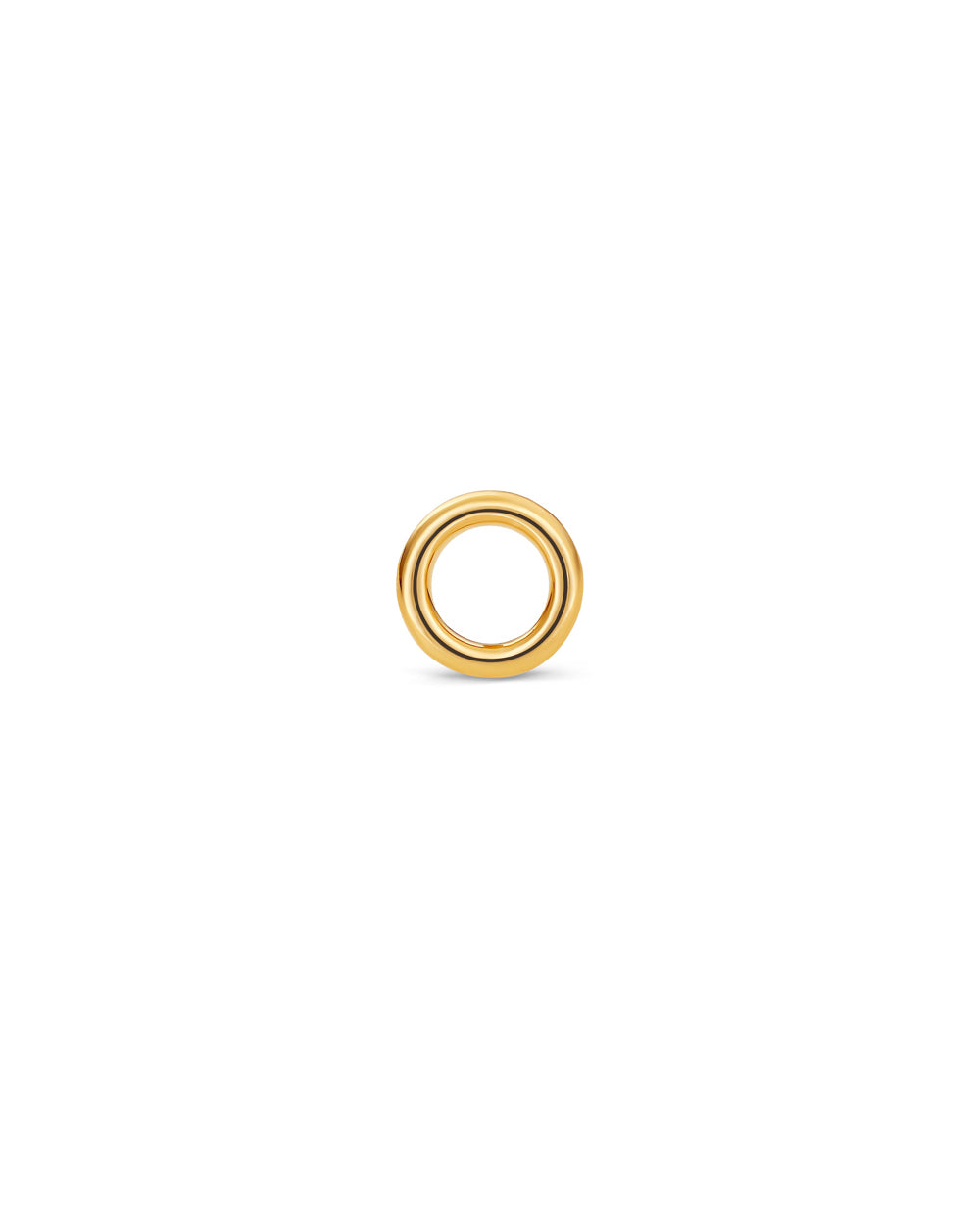 Covetear Chiquito O Ring Cartilage Earring#material_14k_Yellow_Gold