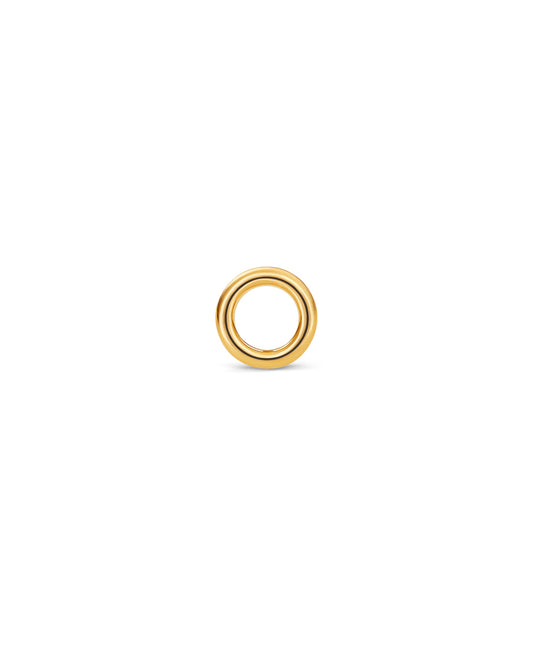 Covetear Chiquito O Ring Cartilage Earring#material_14k_Yellow_Gold
