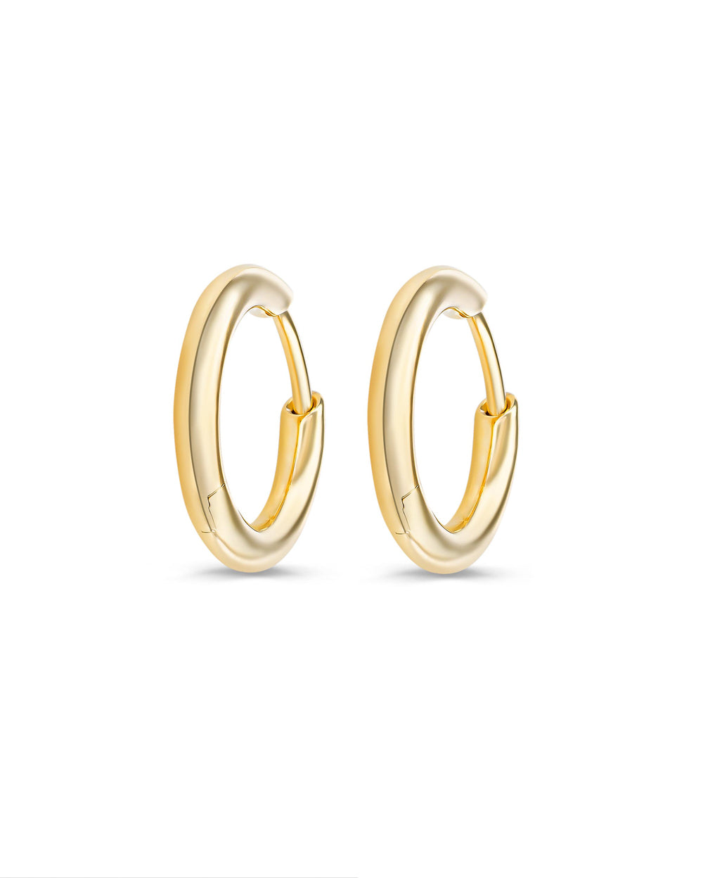 Covetear Base Hoop Earring#material_24k_GoldVermeil