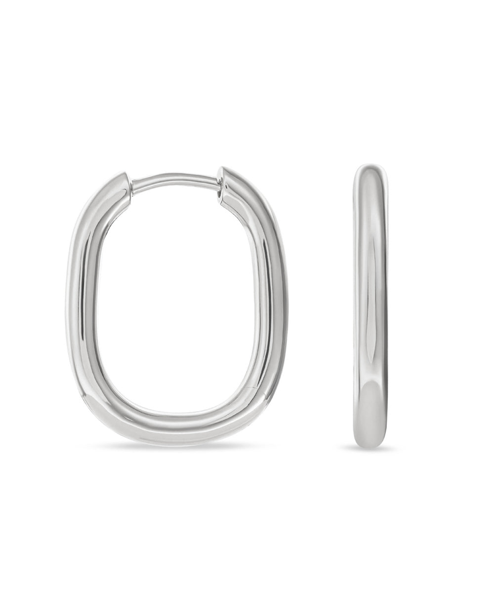Covetear Cirque Hoop Earring#material_925_Silver