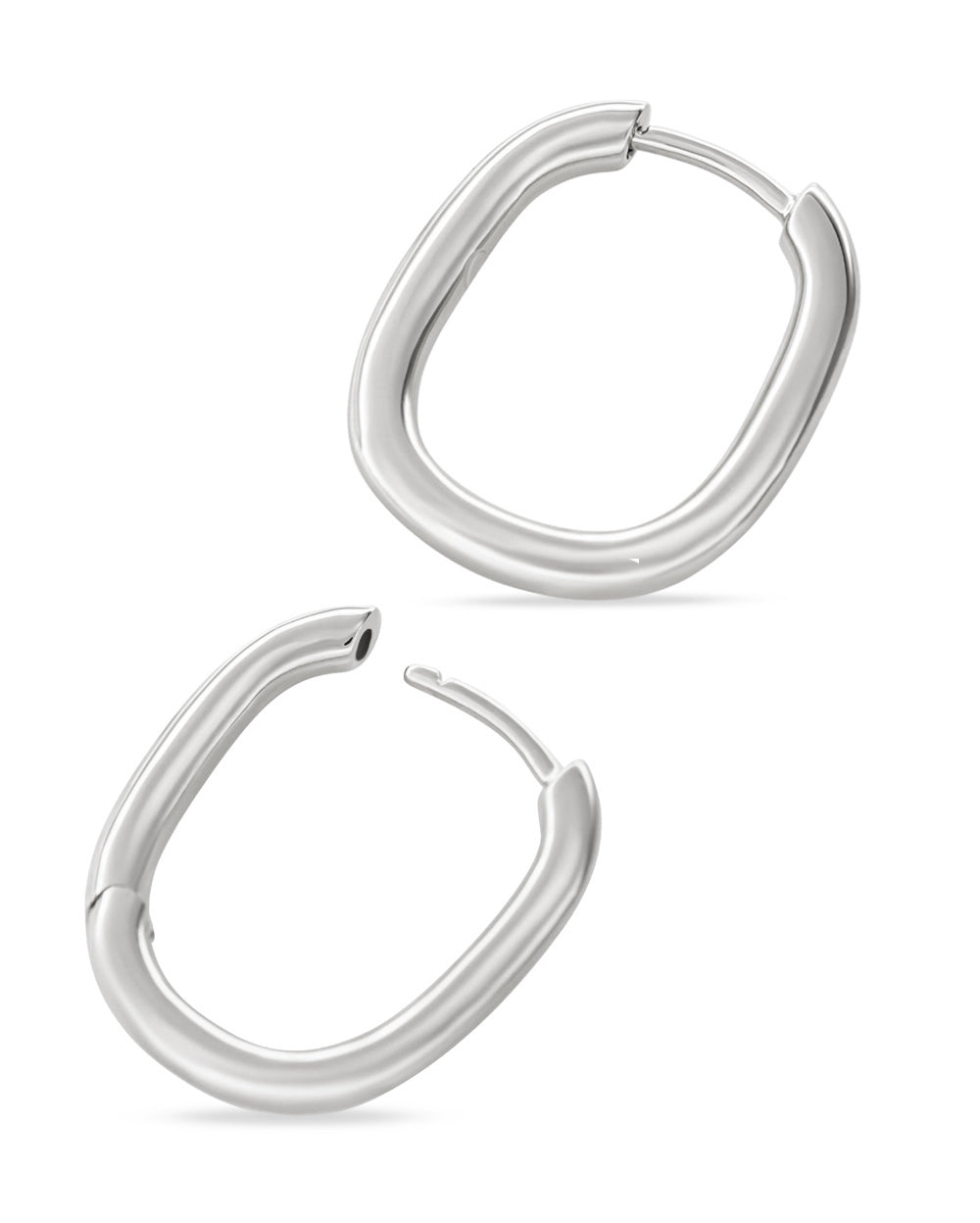 Covetear Cirque Hoop Earring#material_925_Silver