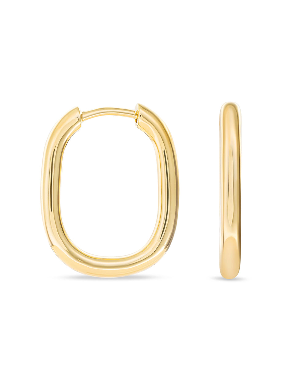 Covetear Cirque Hoop Earring#material_24k_GoldVermeil