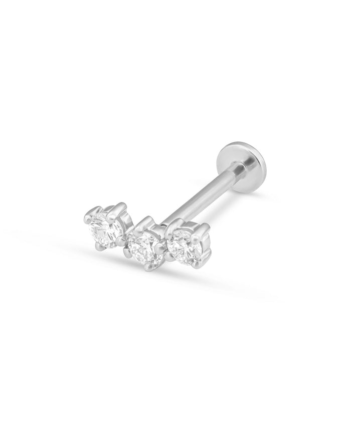 Diamond Petit Trilogy Earring