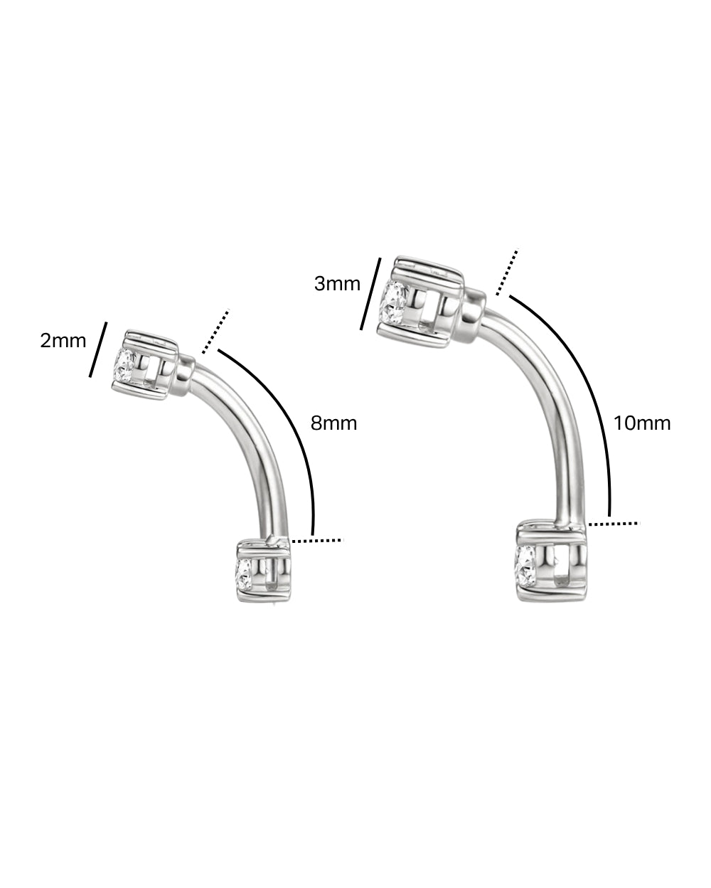 Petit Diamond Barbell