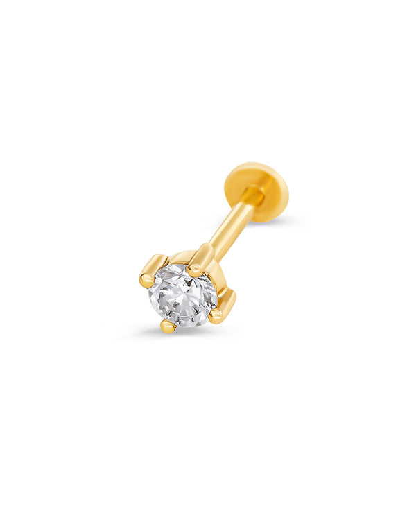 Moyenne 3mm Diamond Earring