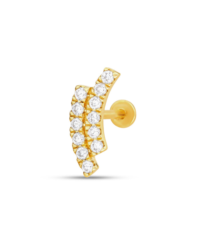 Crescent Duo Earring