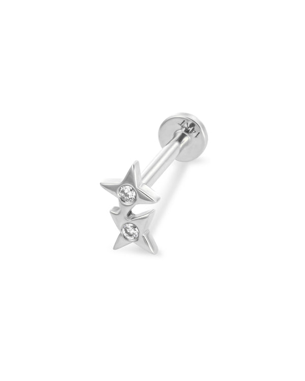 Starlight Duo Diamond Earring