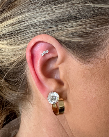 Continuous Ring In Rook Rook Piercing Guide | Placement, Pain, Healing & Jewellery Tips – covetear